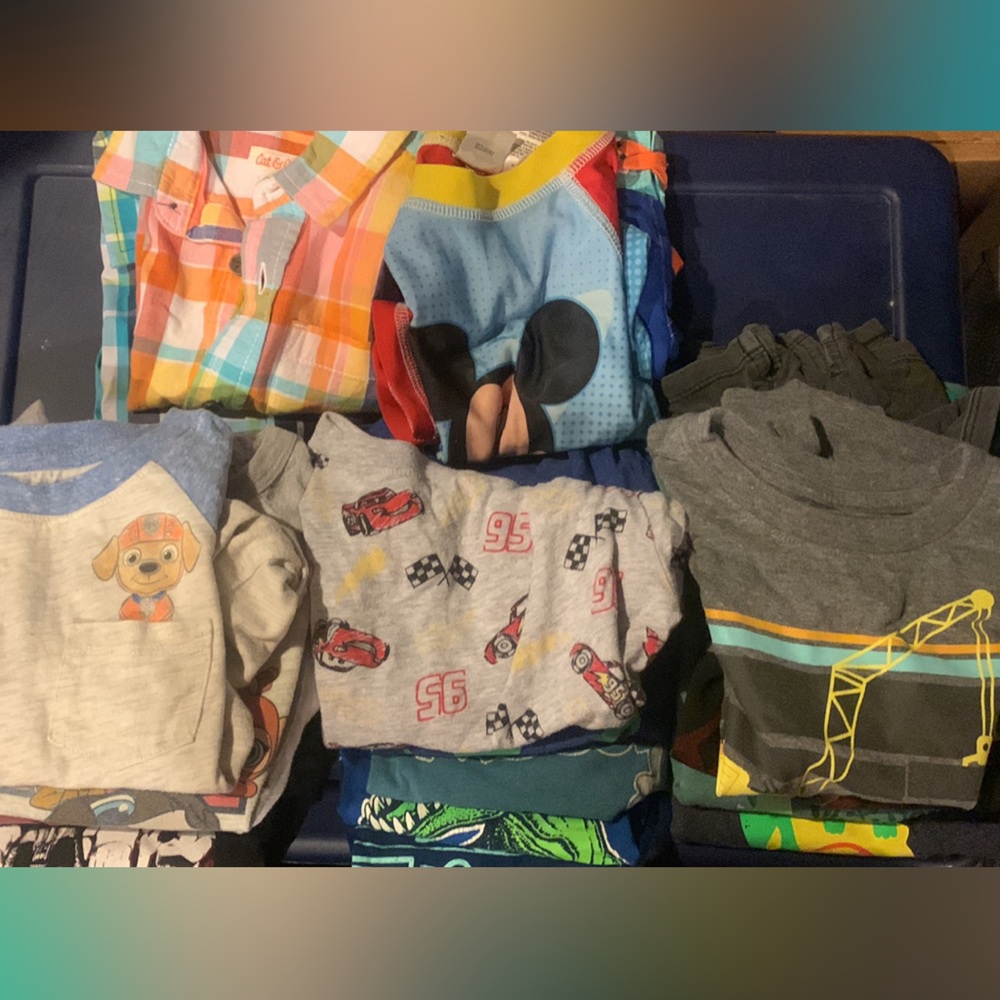 Boys 3T Summer Lot Tshirts and swim